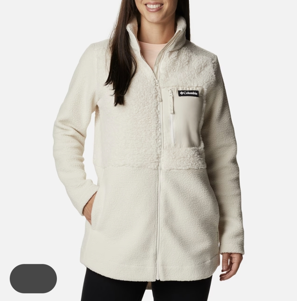 Columbia Lodge Sherpa Full Zip Fleece Jacket NWT